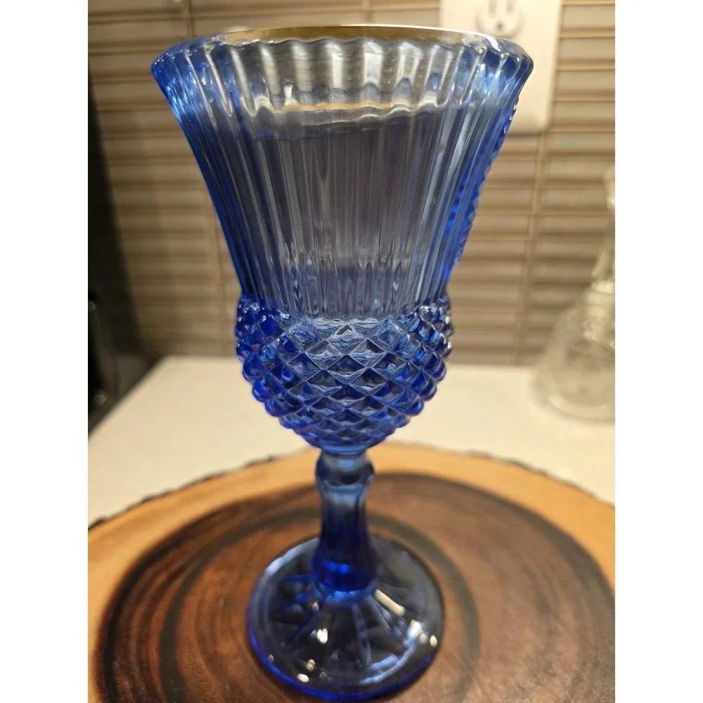 Vintage 1976 Avon *Martha Washington* Goblet Fostoria Candle Holder